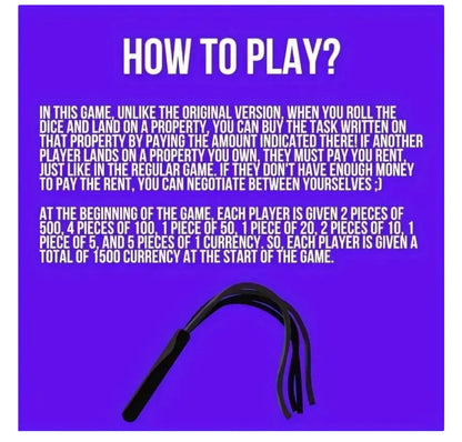 Adultopoly Couple Editie – Ondeugend Bordspel