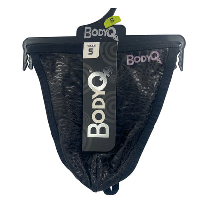 BodyQ Sexy Heren String – Zwart Croco met Roze – Erotische Herenlingerie – Maten S t/m XL