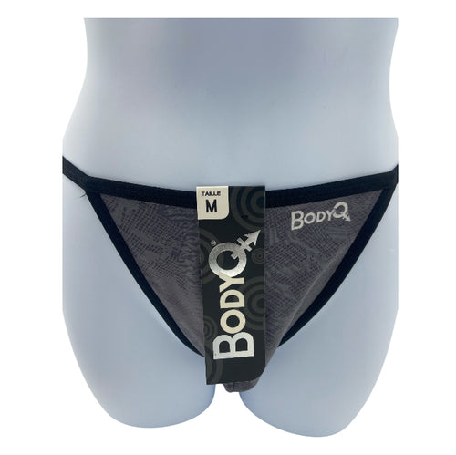 BodyQ Sexy Heren String – Grijs – Erotische Herenlingerie – Maten S t/m XL