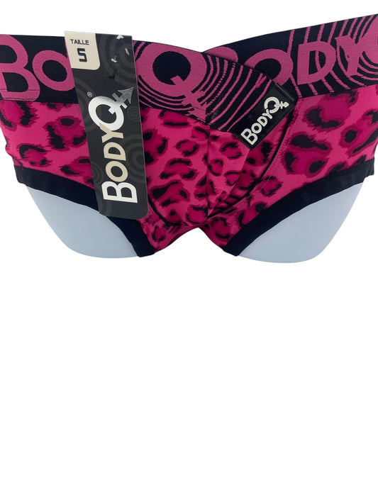 BodyQ Men's Underwear Boxer - 2 Kleuren Panther Look Roze & Roze Zwarte Band - S/M/L/XL - Sexy Lingerie voor Mannen