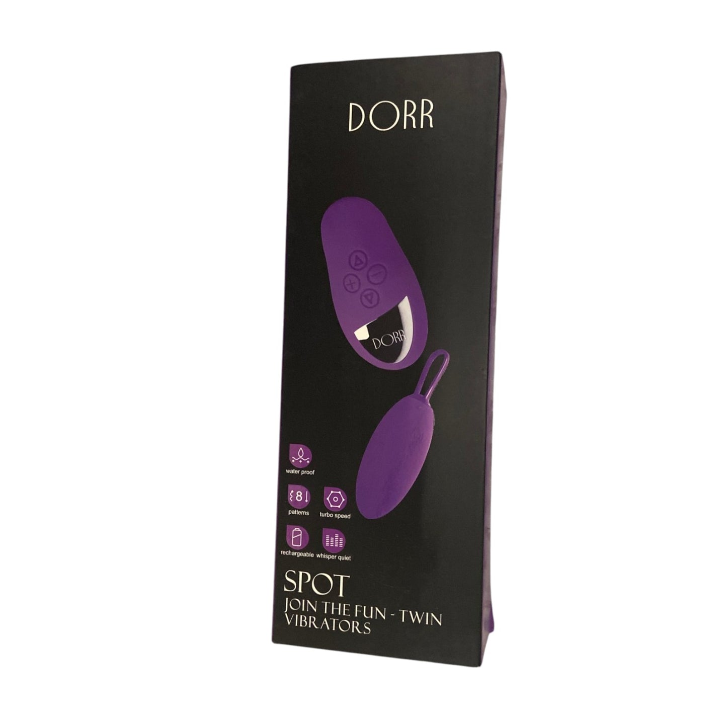 Spot Twin Vibrator –  Paars Eitje en Panty vibrator