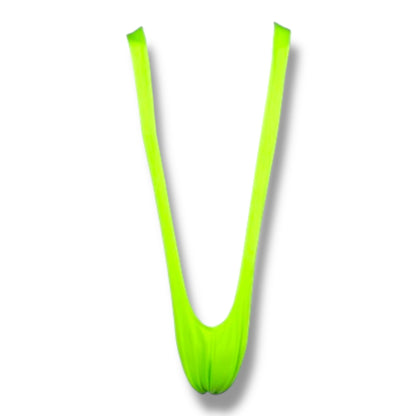 Kinky Pleasure - OB011 - Mankini Green - One Size Fits Most
