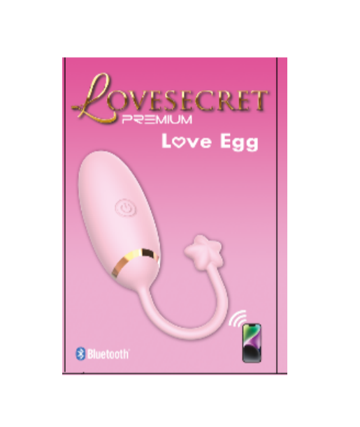 Lovesecret Premium – LS02 Love Egg – App Controlled Couples Vibrator – 9 Vibraties – Roze – Luxe Cadeauverpakking
