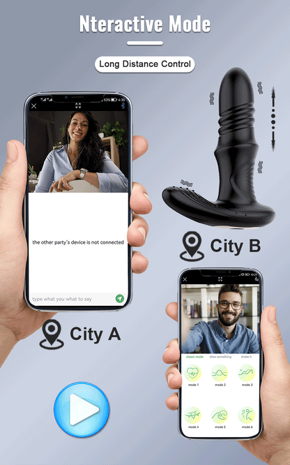 Prostaat Massager met App – 2-in-1 Vibrator