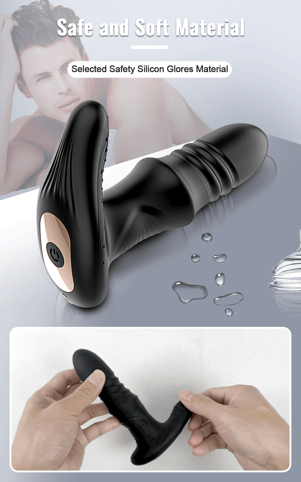 Lovesecret Premium LS03 – Prostaat Massager – App Controlled – Oplaadbaar – Waterdicht