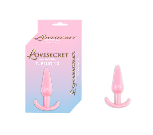 Lovesecret Sensual – LS19 – T-Plug 10 – Roze – 12,3 cm / 4,8 inch