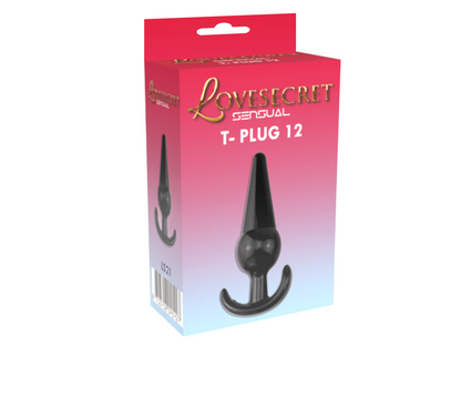 Zwarte Anale Plug 12,6 cm
