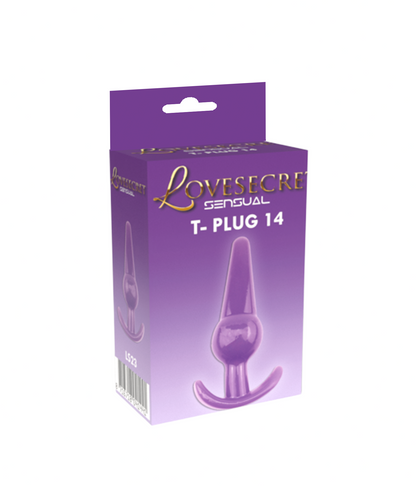 Paarse Anale Plug 12,6 cm