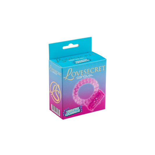 Vibrerende Cockring met Stimulerende Bullet – Pink