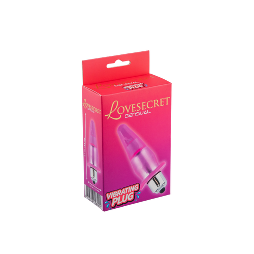 Vibrerende Anaalplug met Veilige Basis – Pink