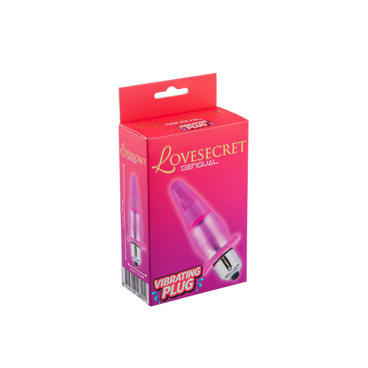 Vibrerende Anaalplug met Veilige Basis – Pink