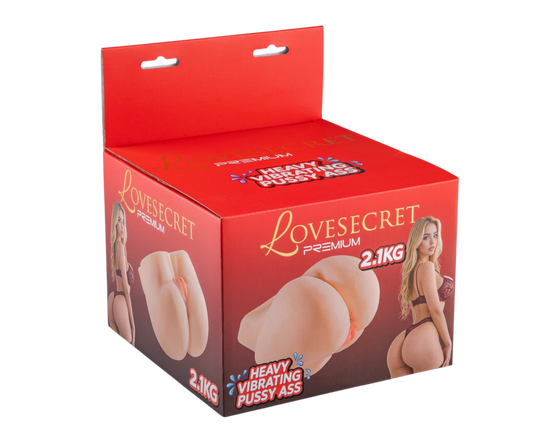 Verzwaard Realistisch Vibrerende Masturbator met Pussy & Ass – 2,1 kg