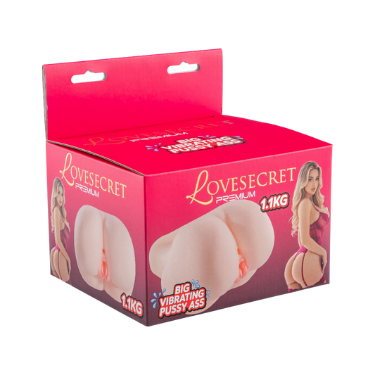Compact Realistic Vibrating Masturbator with Pussy & Ass – 1.1 kg