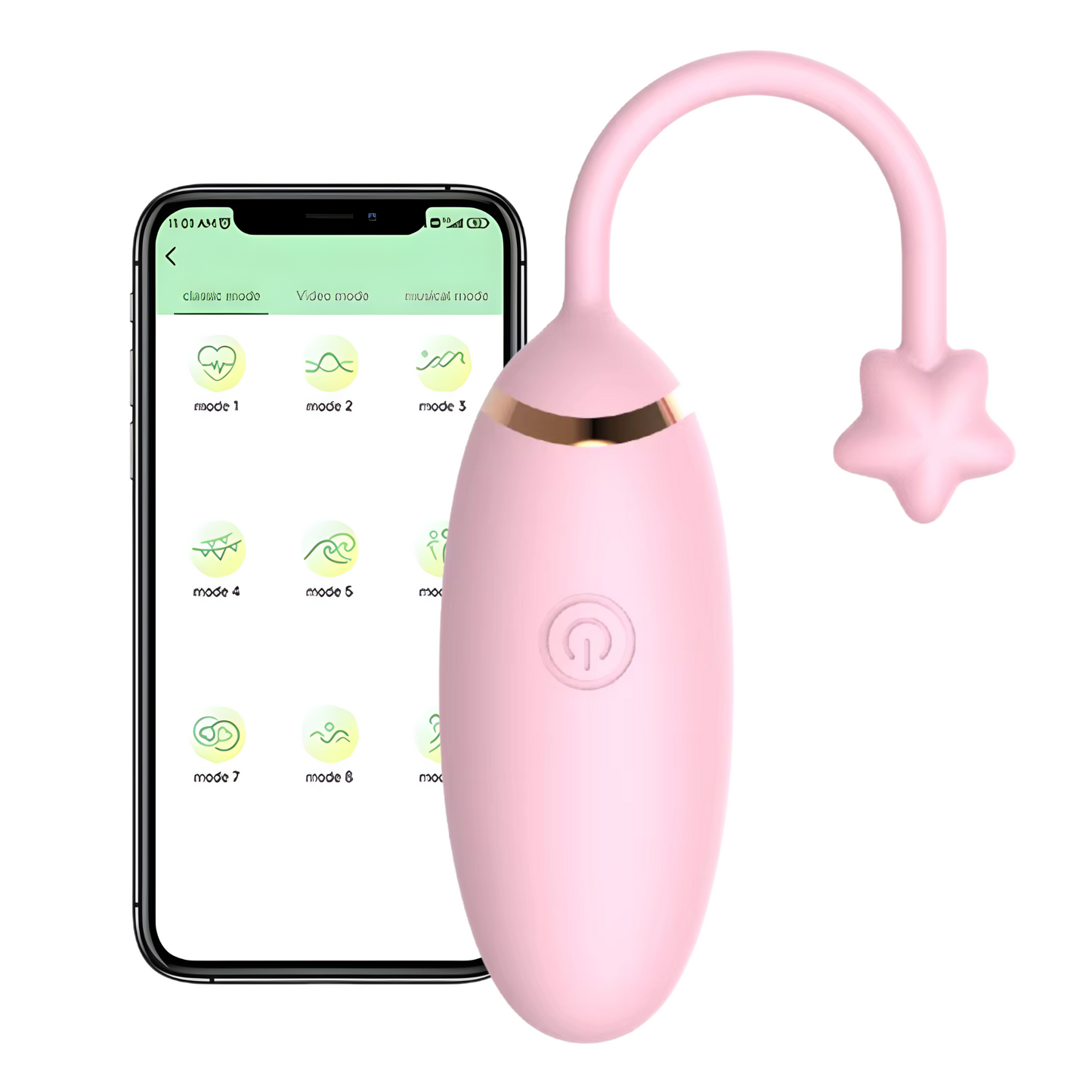 Love Egg met App – 9 Standen Vibrerend Ei