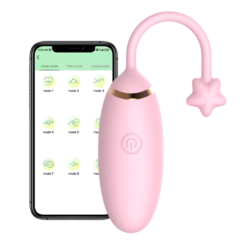 Love Egg met App – 9 Standen Vibrerend Ei