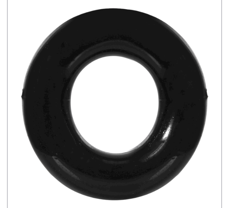 Cockringen 2 Pack Zwart & Wit 3.5cm