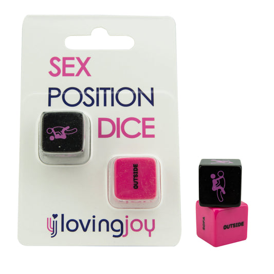 Loving Joy Sex Position Dice – Erotisch Dobbelspel voor Spannende Avonturen