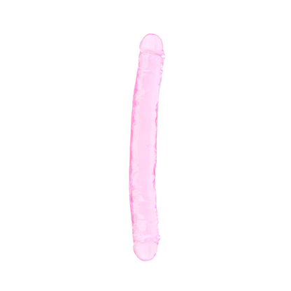 Loving Joy - 12 Inch Dubbele Dildo – Jelly Pink – 30 cm – N11949