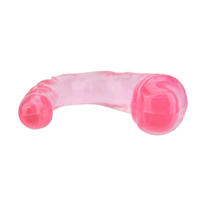 Dubbel Dildo Jelly Roze - 28 CM - N11951