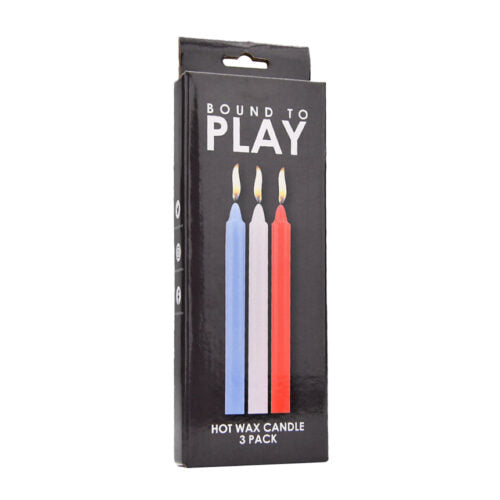 Bound to Play - N12142 - Hot Wax Candles 3 Pack - Low Temperature Candles