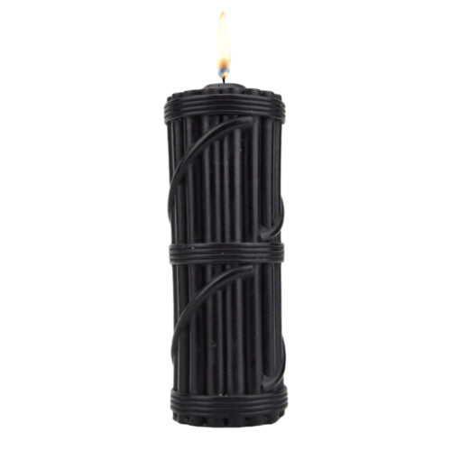 Bound to Play - N12143 - Hot Wax Candle Black Candle Low Temperature