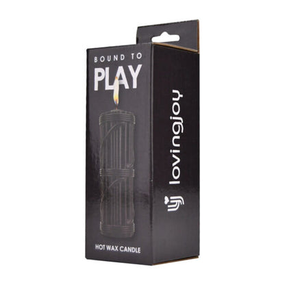 Bound to Play - N12143 - Hot Wax Candle Black Candle Low Temperature