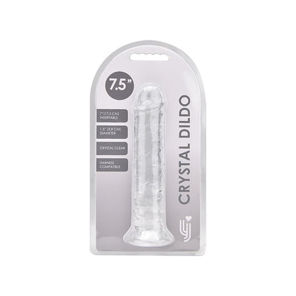 Transparante Realistische Dildo met Zuignap – 20 cm – N12183