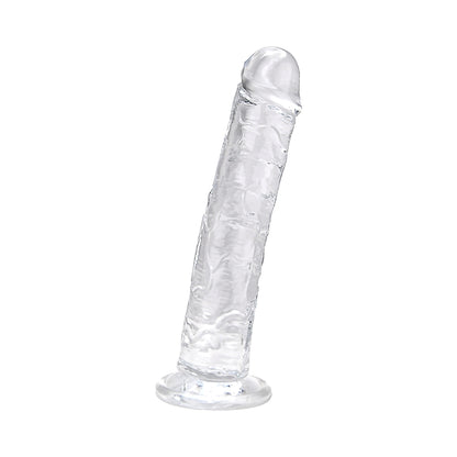 Transparante Realistische Dildo met Zuignap – 21,5 cm Inbrengbaar – N12184
