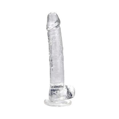 Loving Joy - 11 Inch Clear Realistic Dildo With Balls - 28 CM - N12189