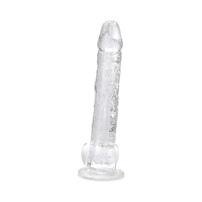 Loving Joy - 11 Inch Clear Realistic Dildo With Balls - 28 CM - N12189