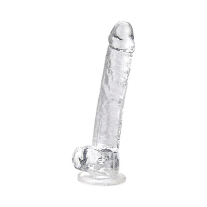 Loving Joy - 11 Inch Clear Realistic Dildo With Balls - 28 CM - N12189