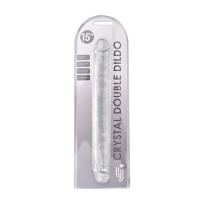 Loving Joy - 15 Inch Jelly Clear Double Dildo - Huge Size 38 CM - N12190