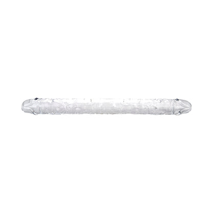 Loving Joy - 18 Inch Jelly Clear Double Dildo - Mega Size 45.5 CM Flexible - N12191