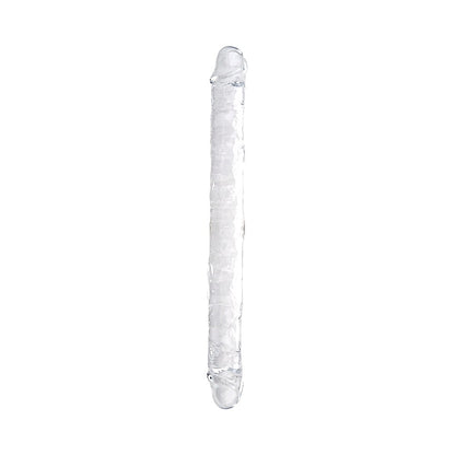 Loving Joy - 18 Inch Jelly Clear Double Dildo - Mega Size 45.5 CM Flexible - N12191