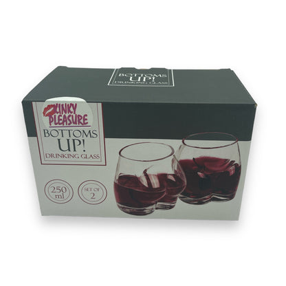Kinky Pleasure - OB108 - Drinking Glas BOOTY 2 Pieces - 250ml