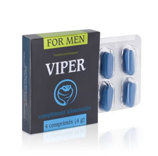 Viper For Men – Erectie Pillen 4 Capsules