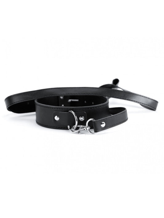 Argus Black Collar and Leash - AF 001013