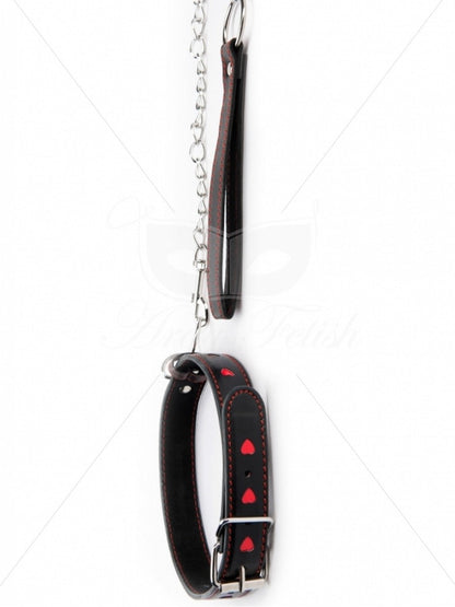 Argus Heart Collar with Leash - AF 001021