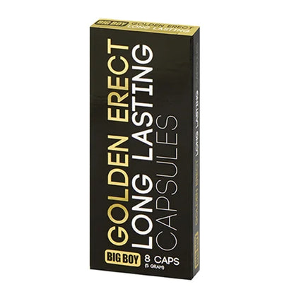 Big Boy – Golden Erect Capsules (8 stuks) - Erectiie pillen