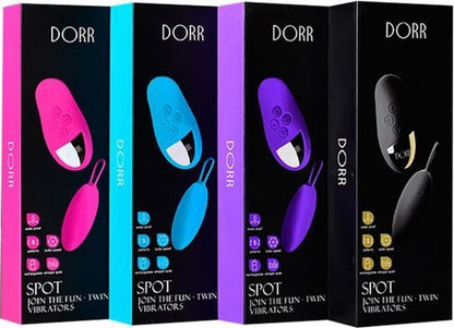 Spot Twin Vibrator – Turquoise Eitje en Panty vibrator