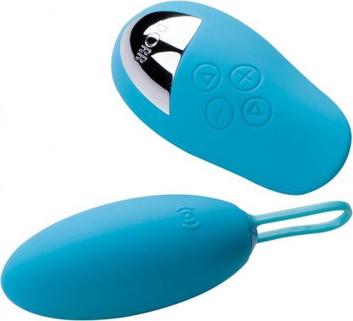 Spot Twin Vibrator – Turquoise Eitje en Panty vibrator