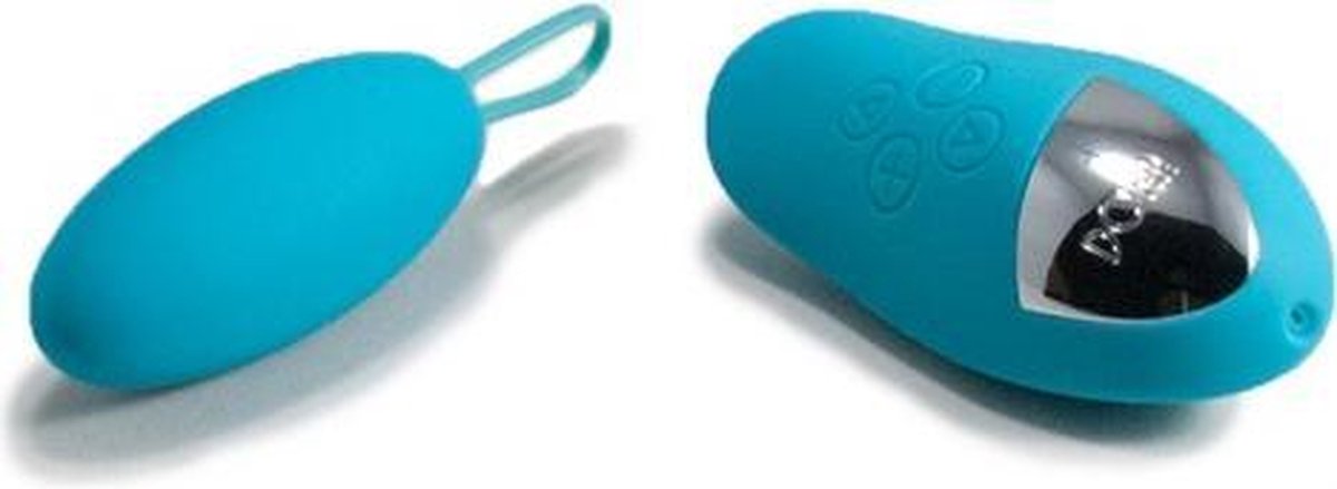 Spot Twin Vibrator – Turquoise Eitje en Panty vibrator
