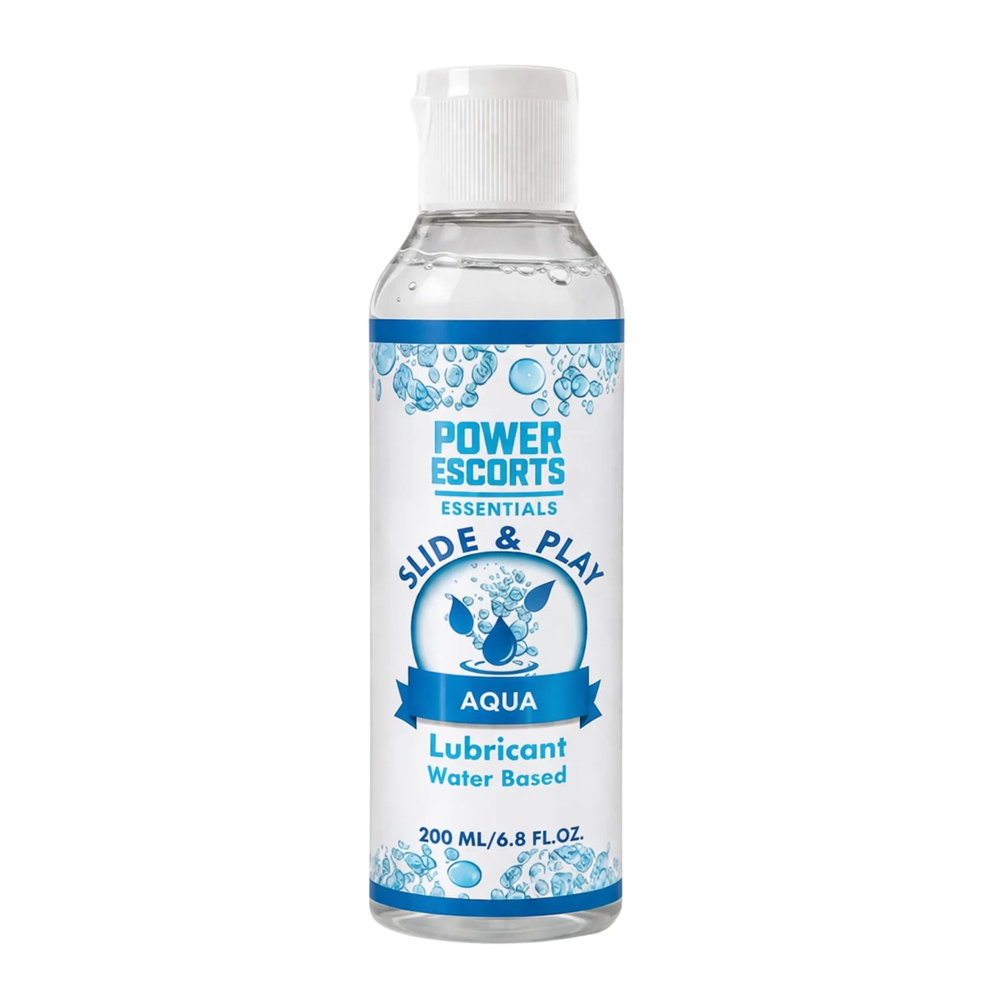 Power Escorts Slide & Play Aqua Glijmiddel 200 ml – Waterbasis