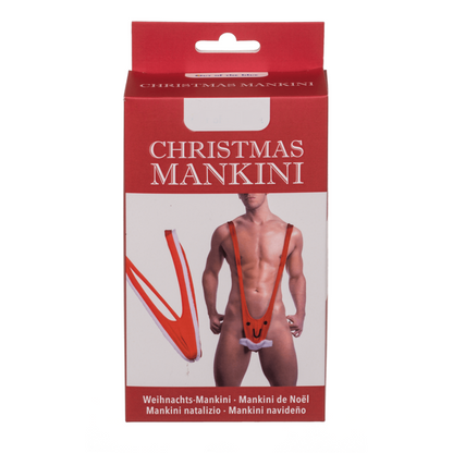 Kinky Pleasure - OB037 - Christmas Mankini - Lingery