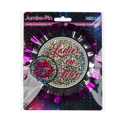 Kinky Pleasure - OB005 - Bachelorette Button / Broche XXL ''Ladies On Tour'' - 10 Pieces