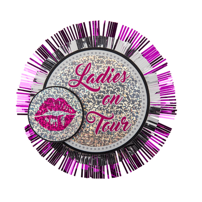 Kinky Pleasure - OB005 - Bachelorette Button / Broche XXL ''Ladies On Tour'' - 10 Pieces