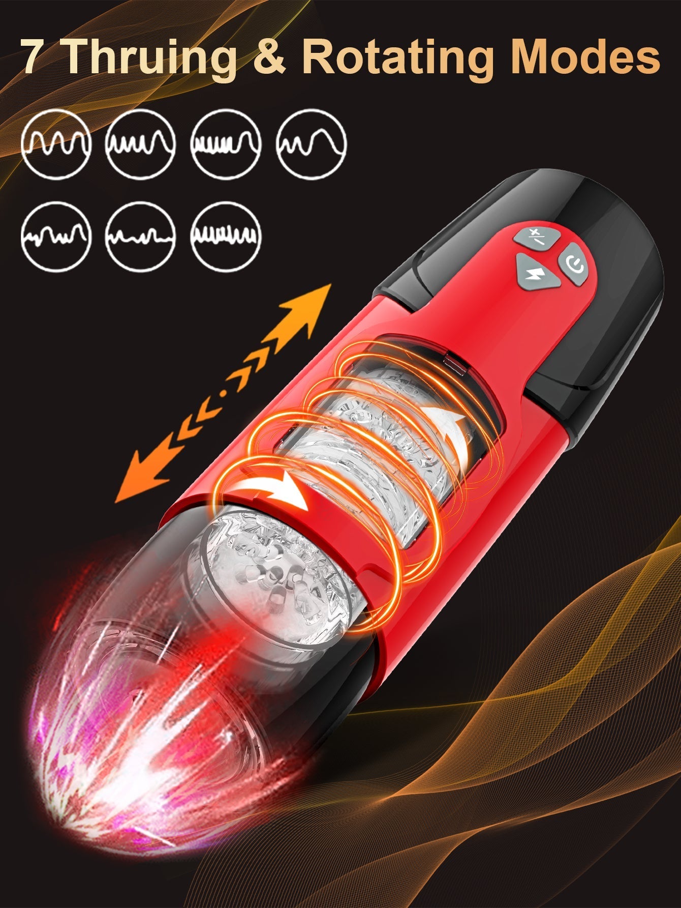 Lovesecret Premium – LS05 – Masturbator Pro – App-Controlled Mega Rotating & Vibrating Cup