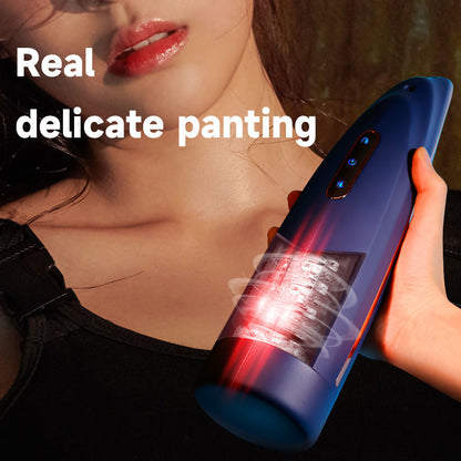 Masturbator met Interactive Voice 6 Functies 33.4cm