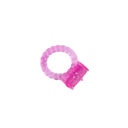 Vibrerende Cockring met Stimulerende Bullet – Pink