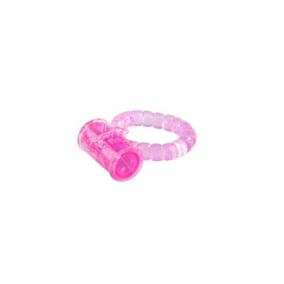Vibrerende Cockring met Stimulerende Bullet – Pink